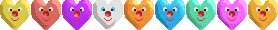Gif animé coeurs en ligne